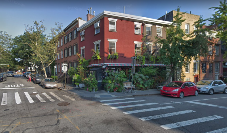 The Spotted Pig in New York's West Village. Source: Google Street View