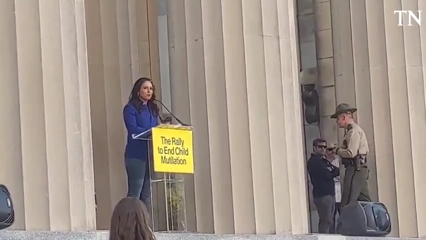 Former Hawaiian Democratic Congresswoman Tulsi Gabbard took the stage and railed against transgender care.