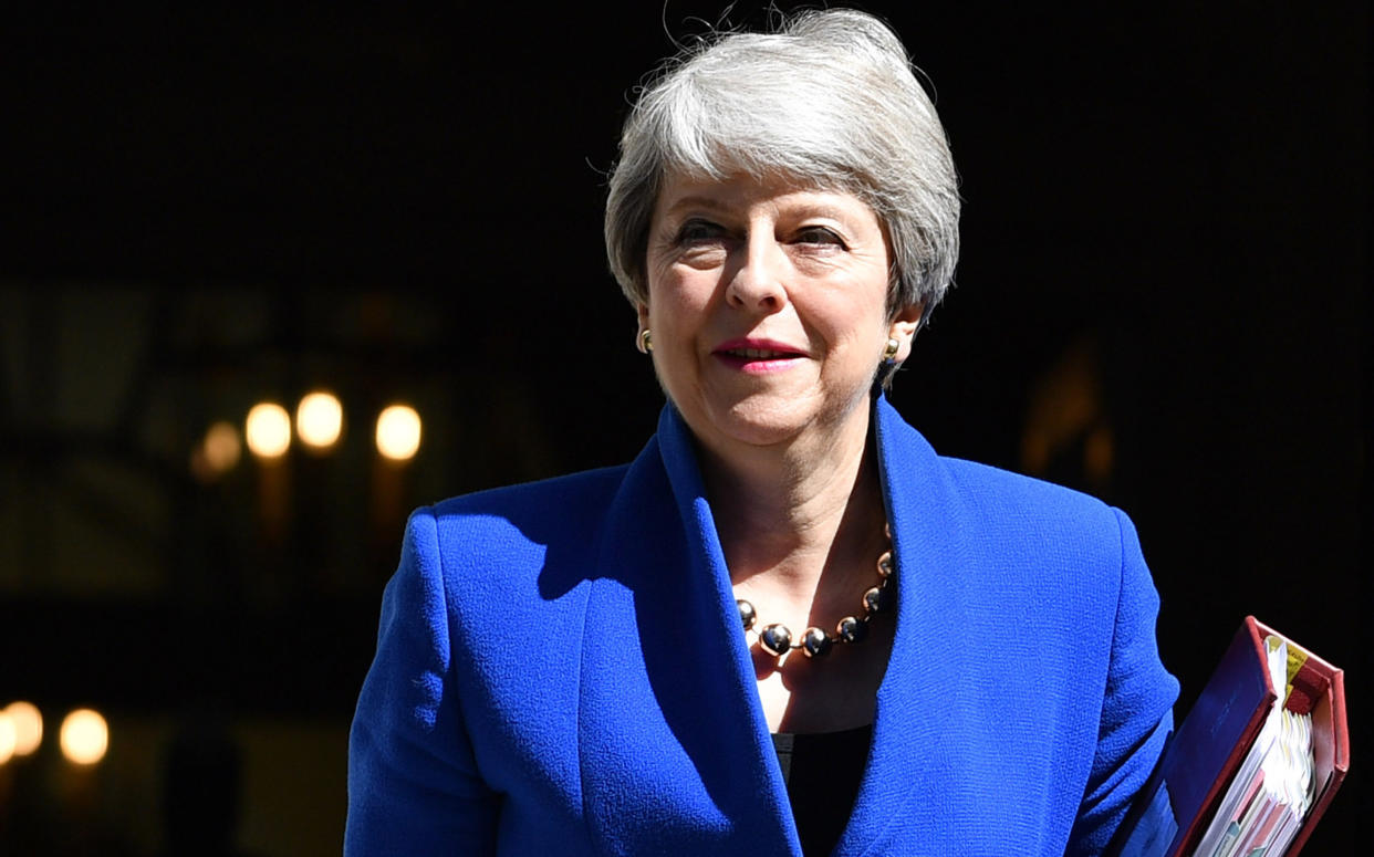 As Theresa May bids farewell to Number 10, we chart her most talked-about looks to date [Photo: Getty]