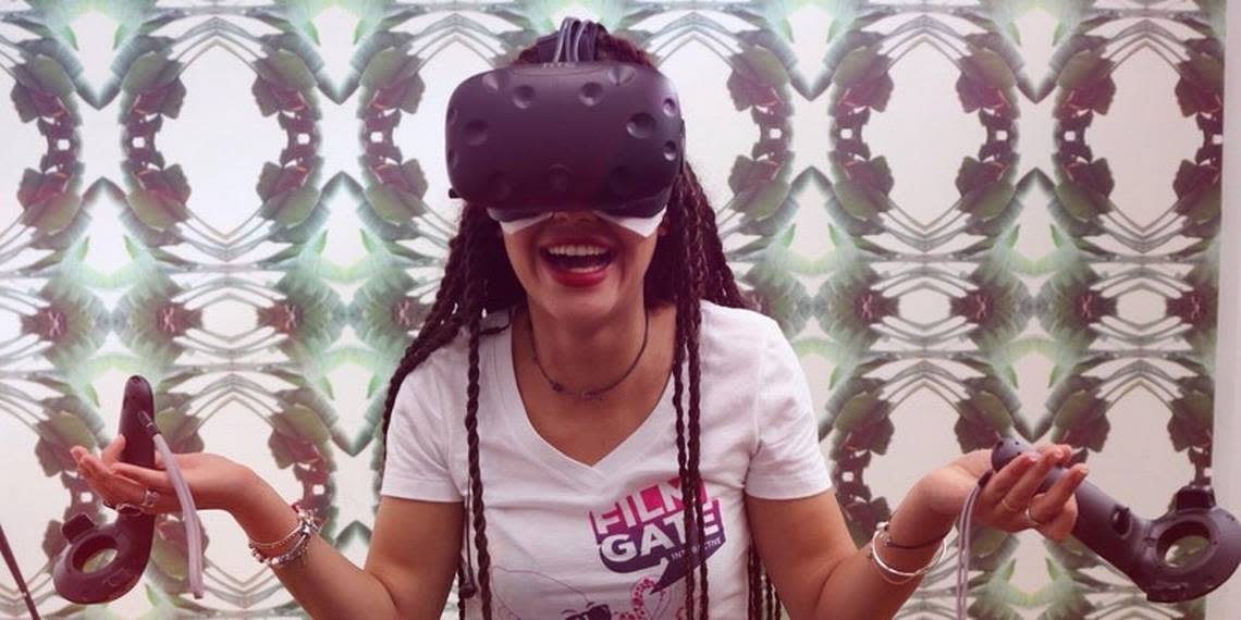FilmGate, a Miami-based nonprofit, is hosting its own festival during Miami Art Week that features high-tech storytelling, like virtual reality. Courtesy of FilmGate
