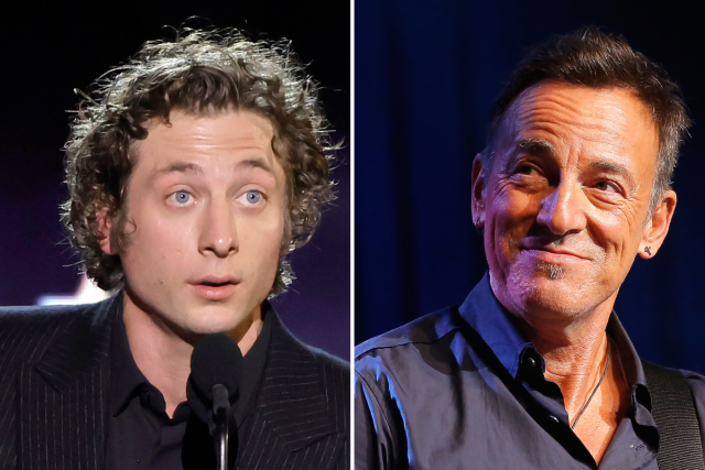 Jeremy Allen White says Bruce Springsteen texts 'like a boss' ahead of biopic  portrayal