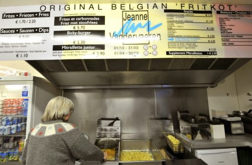 "Without frites Belgium doesn't exist," said fritkot operator Vuistema Kemal