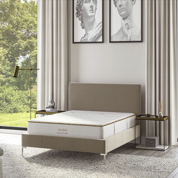 <p><a href="https://go.redirectingat.com?id=74968X1596630&url=https%3A%2F%2Fwww.saatva.com%2Fmattresses%2Fmemory-foam-hybrid&sref=https%3A%2F%2Fwww.esquire.com%2Flifestyle%2Fg44628717%2Fbest-cooling-mattresses%2F" rel="nofollow noopener" target="_blank" data-ylk="slk:Shop Now;elm:context_link;itc:0;sec:content-canvas" class="link ">Shop Now</a></p><p>Memory Foam Hybrid Mattress</p><p>saatva.com</p><p>$1145.00</p>