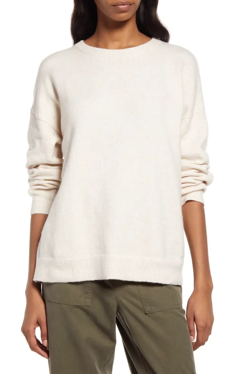 Treasure &amp; Bond Organic Cotton Blend Crewneck Sweater