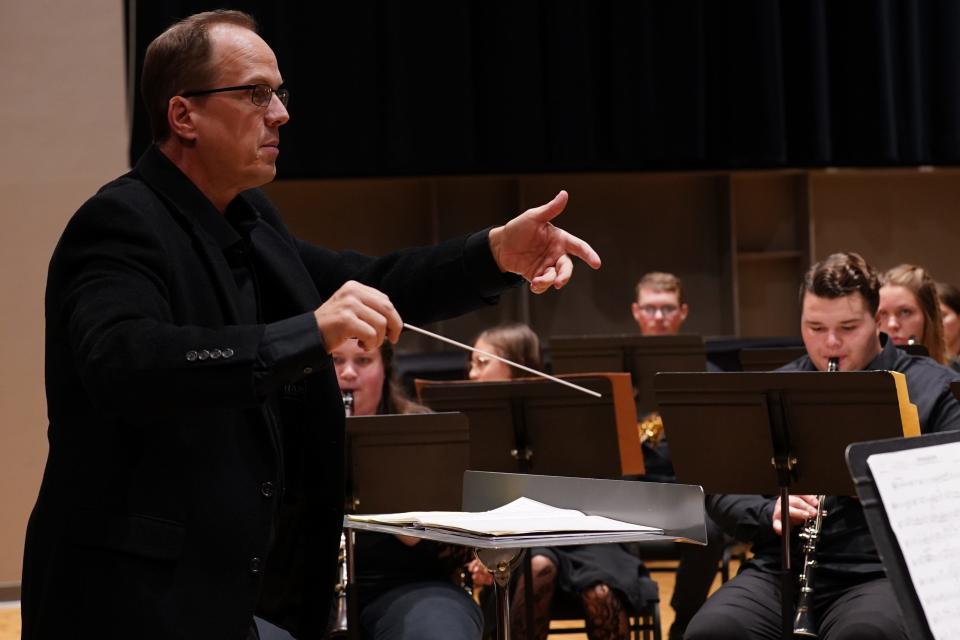 Assistant Professor of Music at Ripon College, Dr. Tobin Shucha, will lead the Ripon College Symphonic Wind Ensemble for a Halloween concert on Oct. 29.