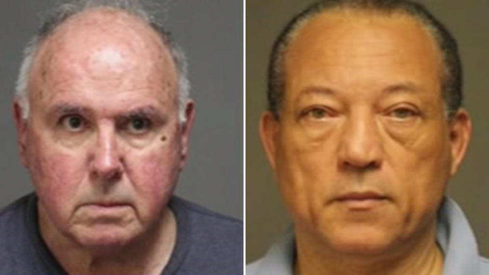 Charles L. Ardito (right) and Otto D. Williams (left). Police say the Connecticut woods had been advertised as a place for people to meet up and have sex.