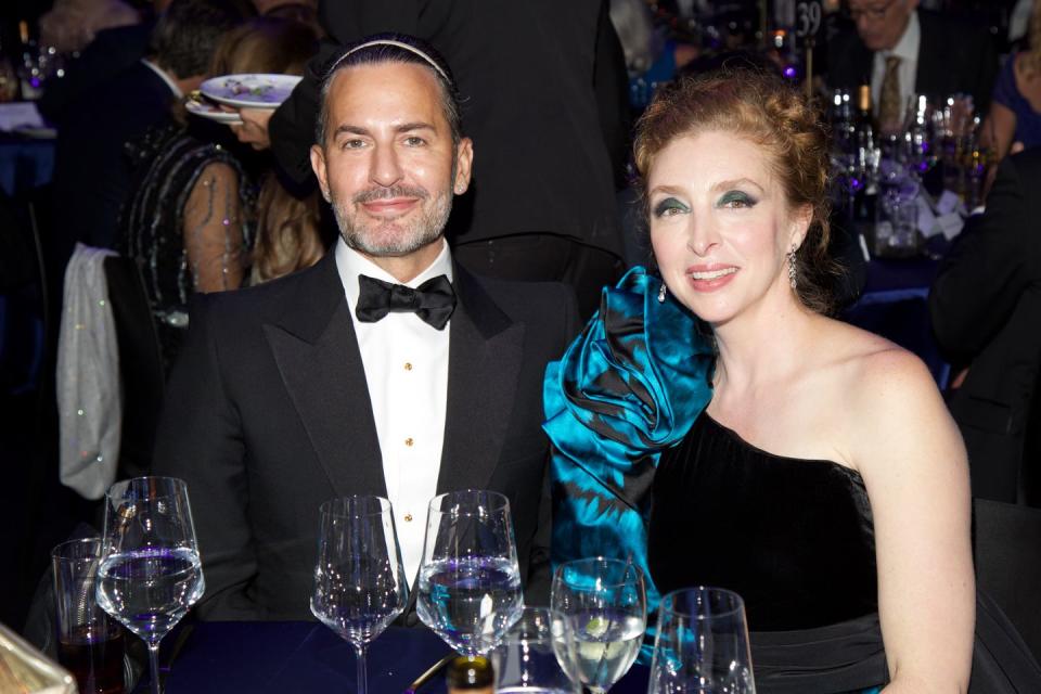 Marc Jacobs and Rachel Feinstein