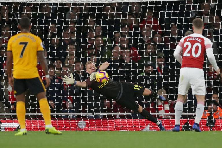 Arsenal unbeaten run dismissed as 'just statistics' by disappointed Bernd Leno