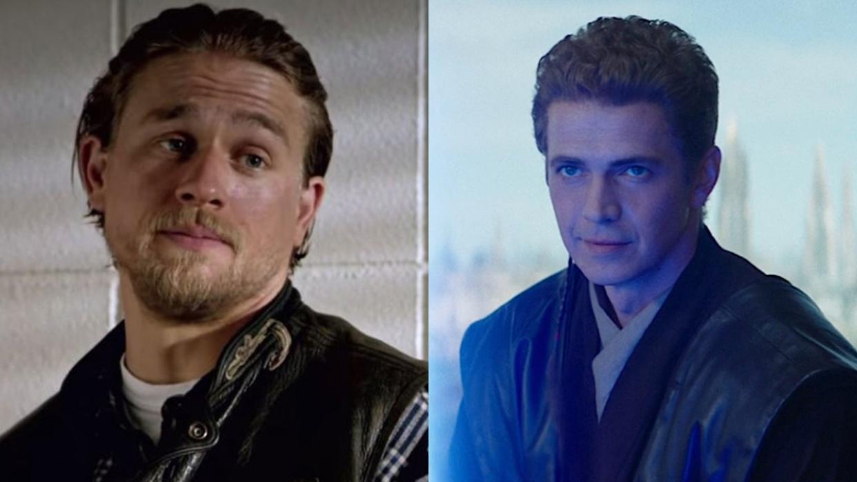  Charlie Hunnam and Hayden Christensen. 