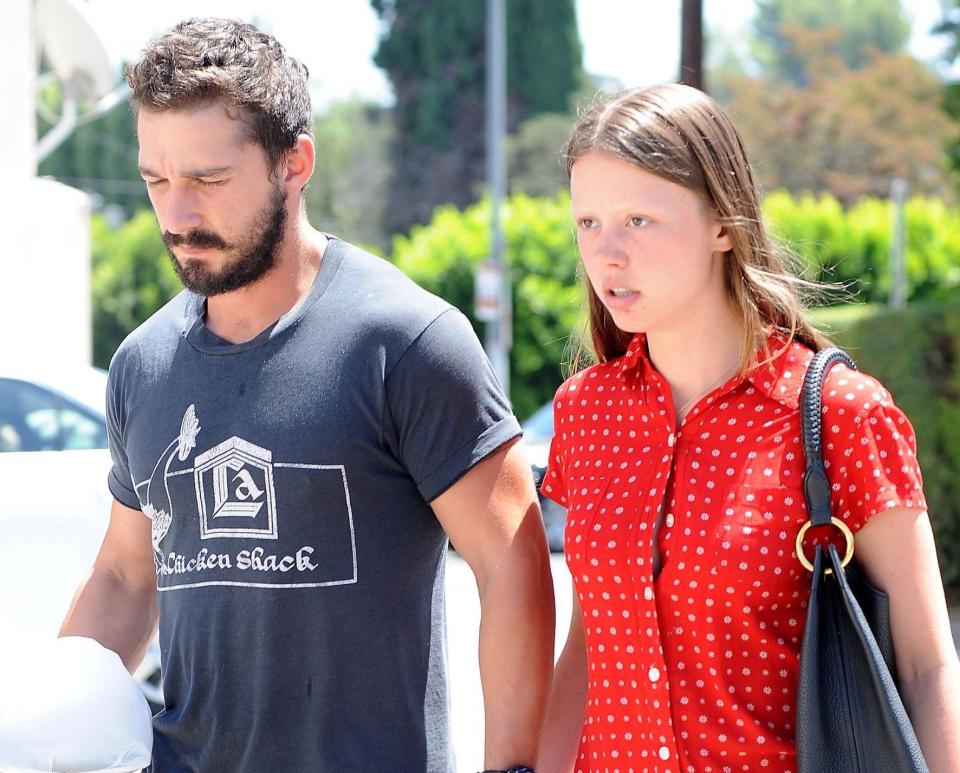 Shia LaBeouf, Mia Goth