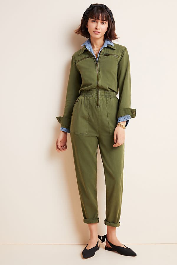 Victor Twill Utility Jumpsuit 