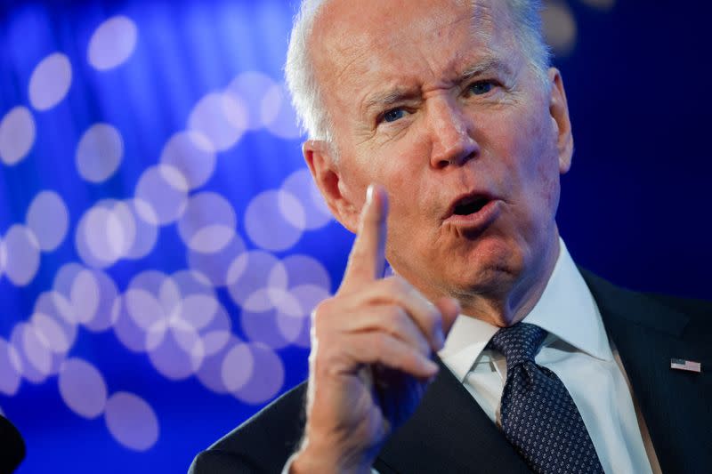 U.S. President Biden makes remarks at the U.S. Conference of Mayors 90th Winter Meeting in Washington