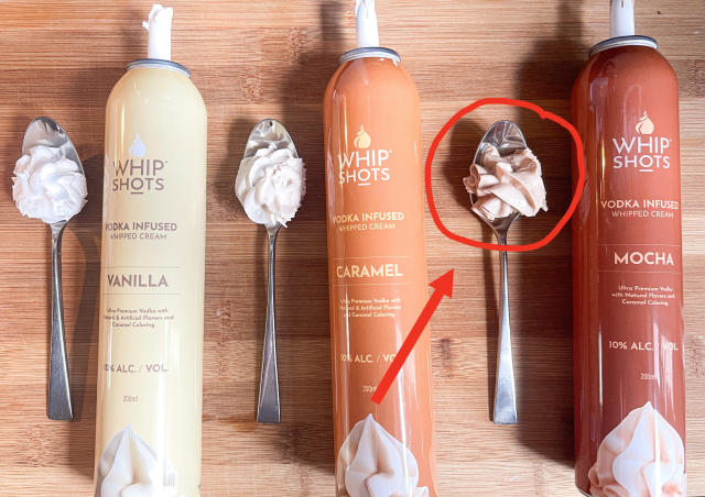 Whip Shots Caramel Vodka Infused Whipped Cream 375ml