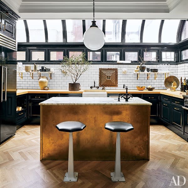 Subway tile in Nate Berkus and Jeremiah Brent’s New York apartment