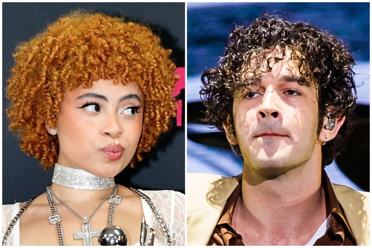 US rapper Ice Spice has finally revealed her thoughts on Matty Healy’s comments that caused a huge backlash (Getty)