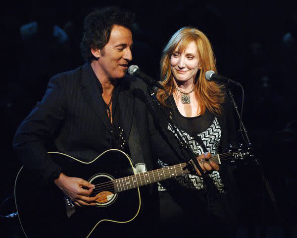 <p>KMazur/WireImage</p> Bruce Springsteen and Patti Scialfa