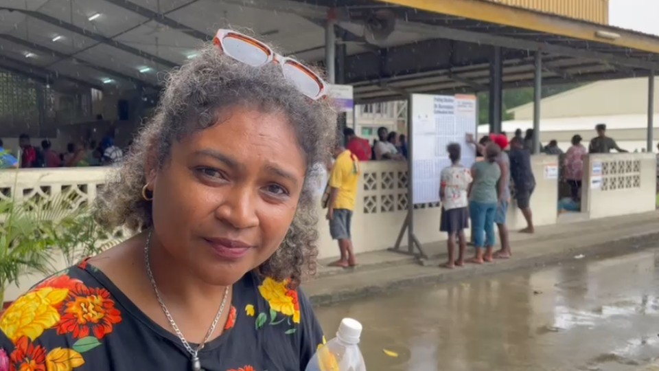 Judy in Honiara