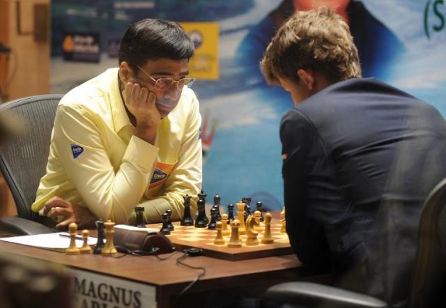 Norway Chess: Viswanathan Anand beats World Champion Magnus Carlsen