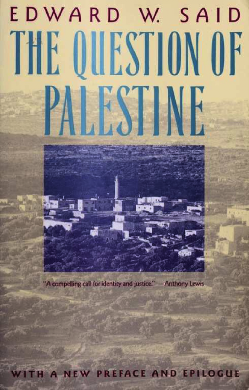 薩依德1979年著作《巴勒斯坦問題》。（作者劉任昌提供）