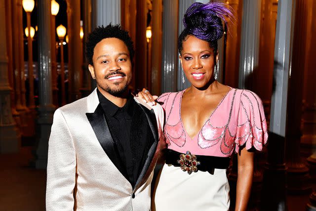 Emma McIntyre/Getty Regina King and son Ian Alexander Jr. on Nov. 2, 2019.