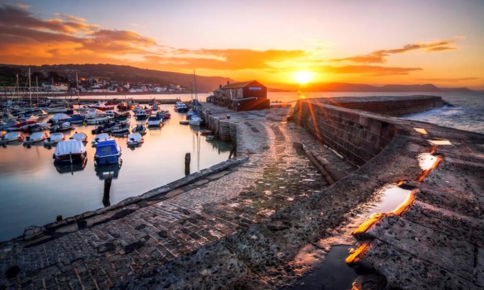 The Cobb, Lyme Regis, Dorset, England