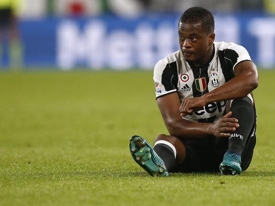 Patrice Evra found his time at Manchester United much easier than at Juventus (AFP/Getty)