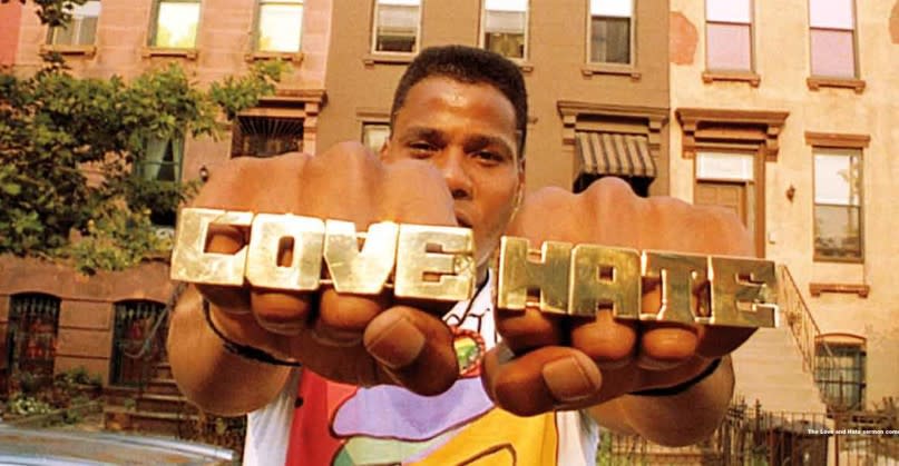 Bill Nunn as Radio Raheem in Spike Lee's 1989 film "Do the Right Thing."