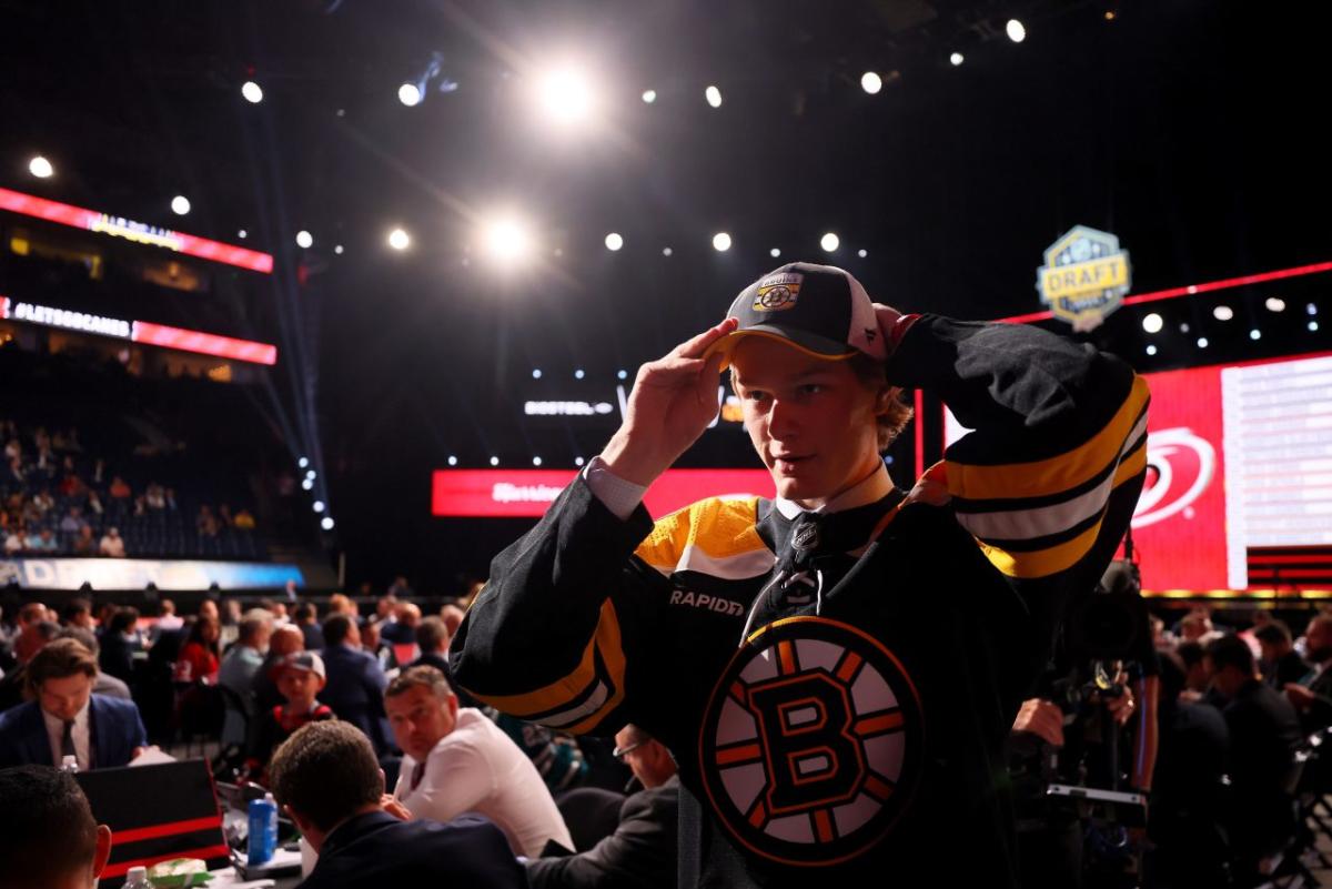 Six Eagles Selected at 2023 NHL Draft in Nashville - Boston