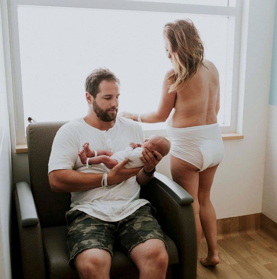 Jillian Harris Shares Honest Postpartum Photo from After Son&#39;s Birth: &#39;Never Felt So Content&#39;