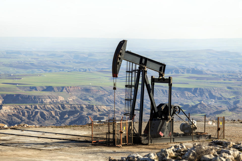 Brent futures were up 0.8% to $62.63 and crude futures were 1% higher to $59.21. Photo: Getty Images