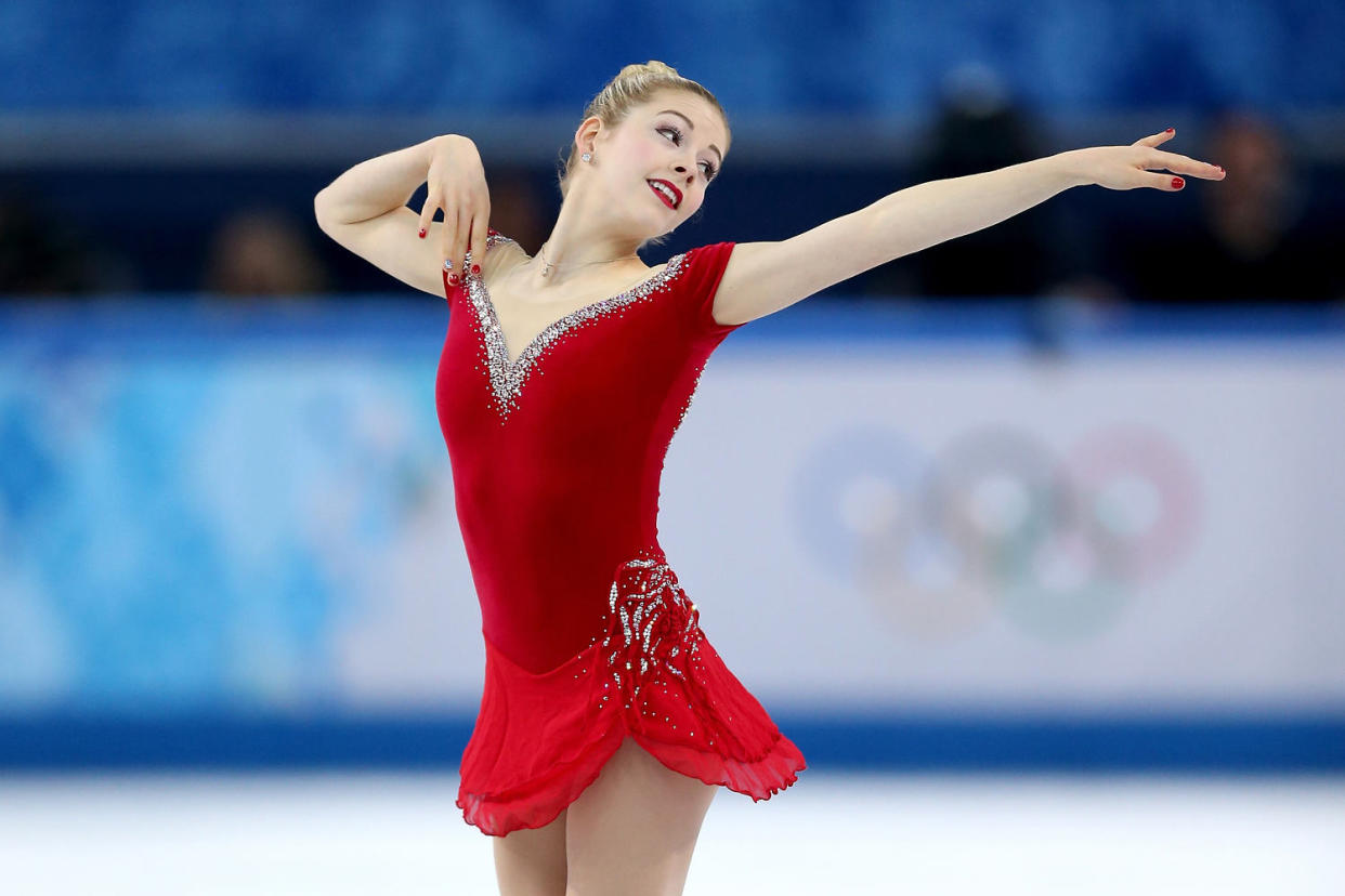 Gracie Gold during the Winter Olympics in Sochi, Russia (Matthew Stockman / Getty Images file )