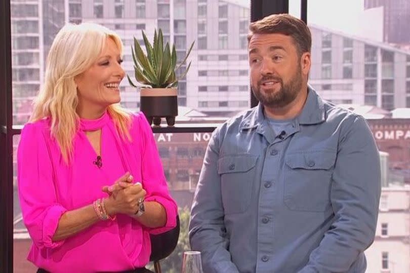 Gaby Roslin and Jason Manford on BBC Morning Live