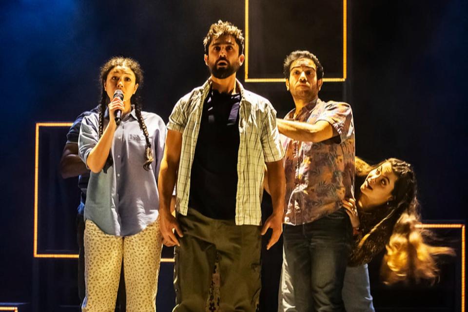 Eleanor Nawal as Lina, Tarrick Benham as Osman, Nezar Alderazi as Rafik, Yasemin Özdemir as Maya (Pamela Raith)