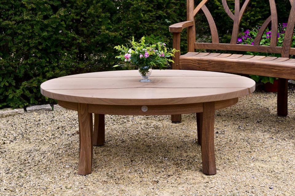 <p>Inspired by the Sweet Chestnut tree, the Woodland Low Oval Table takes its template from nature, making each piece as unique as the tree that it came from.</p><p><a href="https://www.gazeburvill.com/" rel="nofollow noopener" target="_blank" data-ylk="slk:www.gazeburvill.com;elm:context_link;itc:0;sec:content-canvas" class="link "><strong>www.gazeburvill.com</strong></a></p>