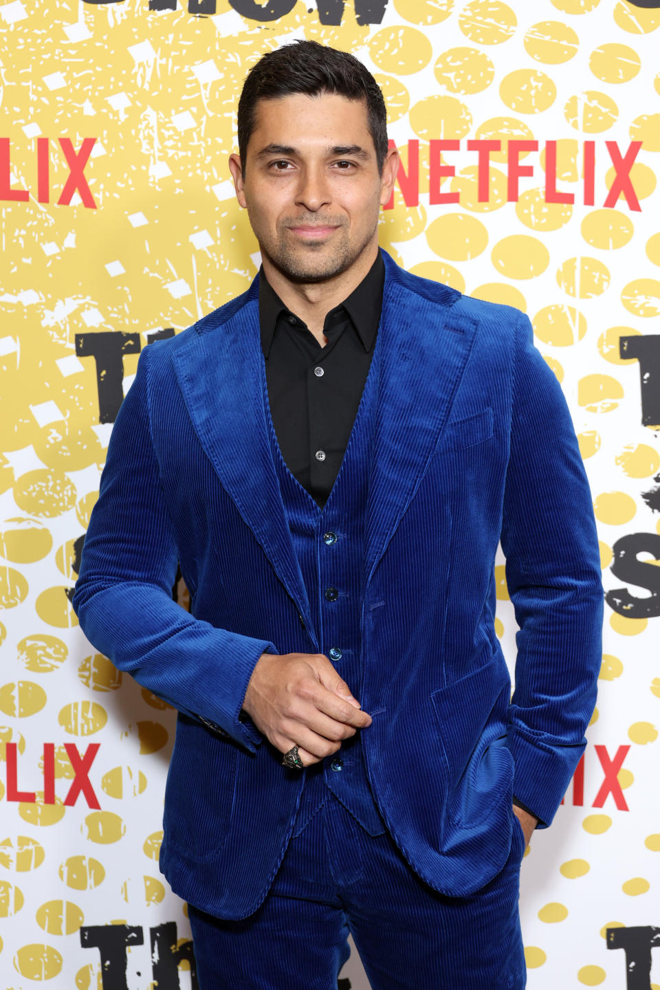 Wilmer at a Netflix event