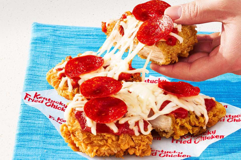 <p>KFC</p> The KFC Chizza