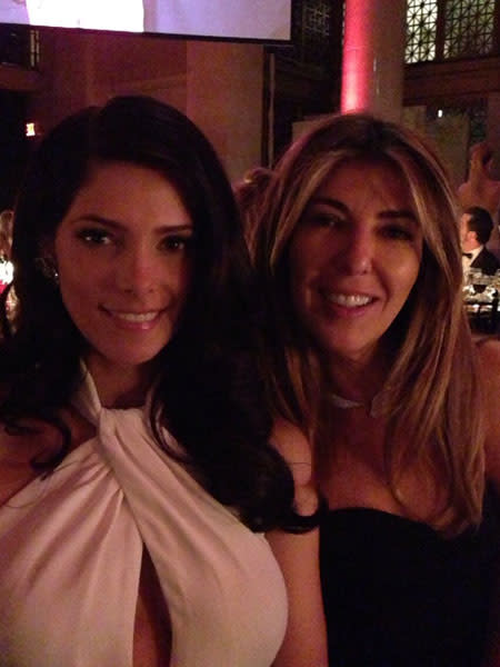 AnneFulenwider  Look at my gorgeous seatmates @marieclaire table at @amfar tonight: @ashleymgreene and @ninagarcia