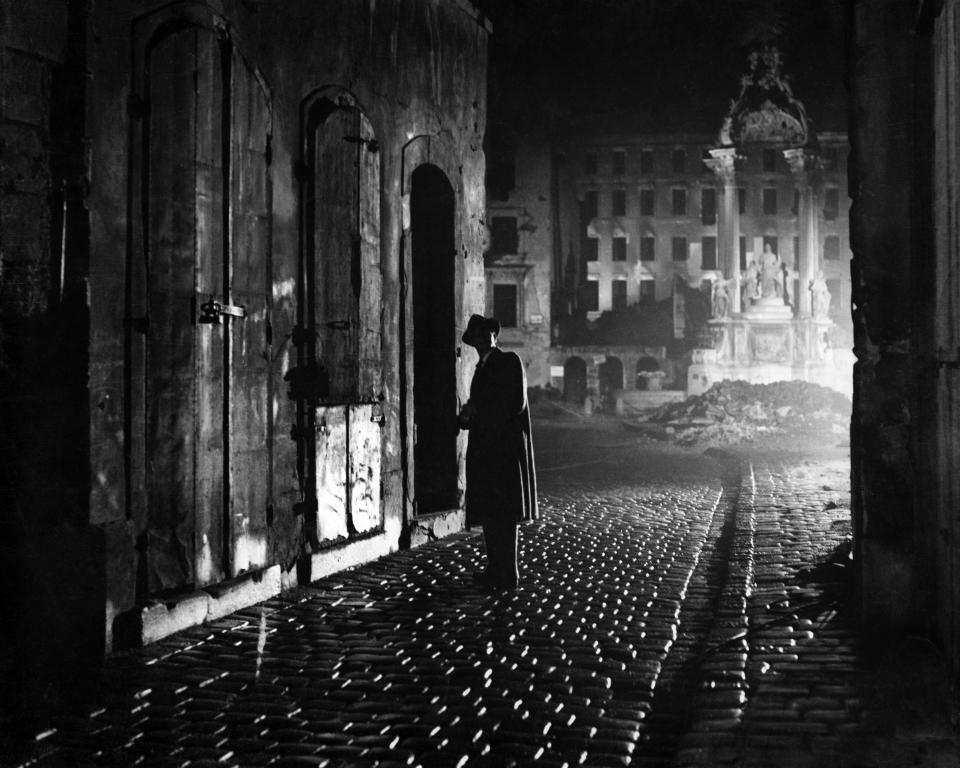 A still from the movie The Third Man