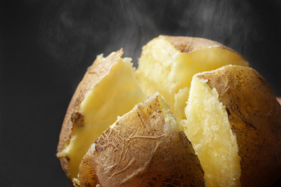 Aufgewärmte Kartoffeln haben positive Effekte auf die Gesundheit. 