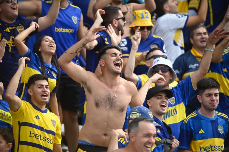 La hinchada de Boca