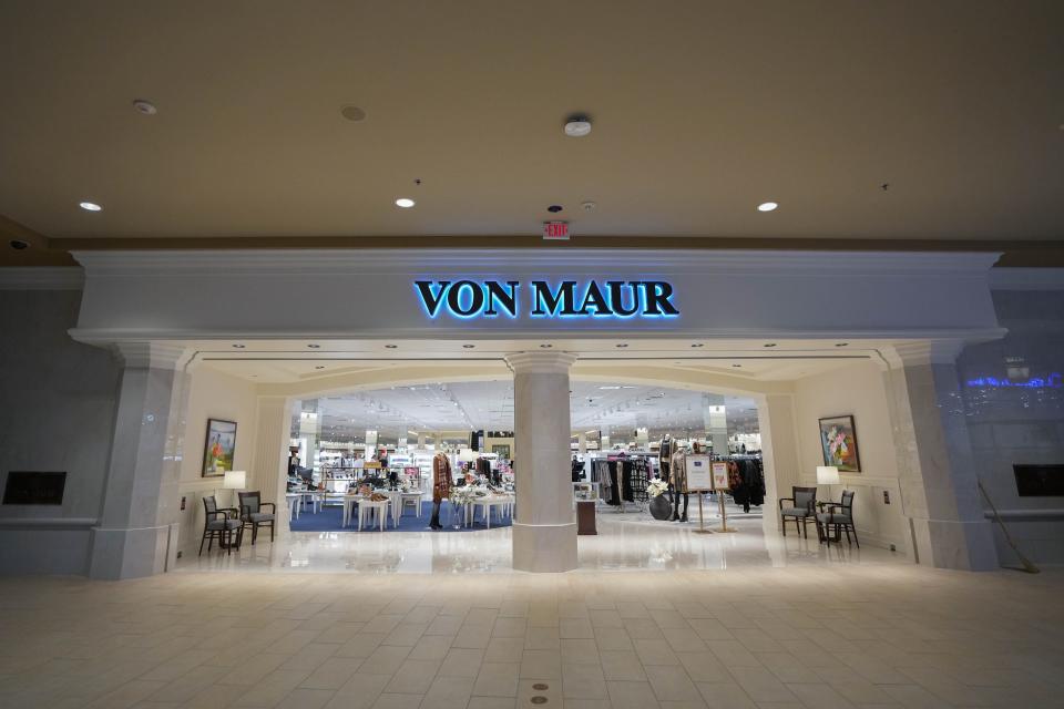 The Von Maur store at the new location in the Jordan Creek Town Center in West Des Moines opened this week.