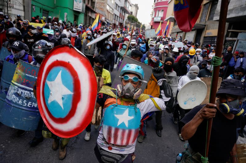 Anti-government protests continue amid a stalemate between the government of President Guillermo Lasso and indigenous demonstrators, in Quito