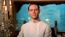 Best: Dr. Julius No ("Dr. No") — This titular baddie may have been the first super villain foe for 007, but he's actually more of a scientist and recruiter when you think about it. An agent of the ever present terrorist group SPECTRE, Dr. No actually tries to recruit Bond into the organization before moving on to his master plan. Although his scheme —- essentially a nuclear-powered radio jamming system designed to interfere with US missile tests —- leaves a little to be desired, the whole having-metal-hands-and-a-secret-island-fortress thing make No the archetype for so many villains to follow.