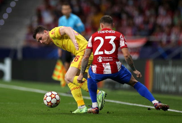 Kieran Trippier (right) insists Atletico are out for the win 