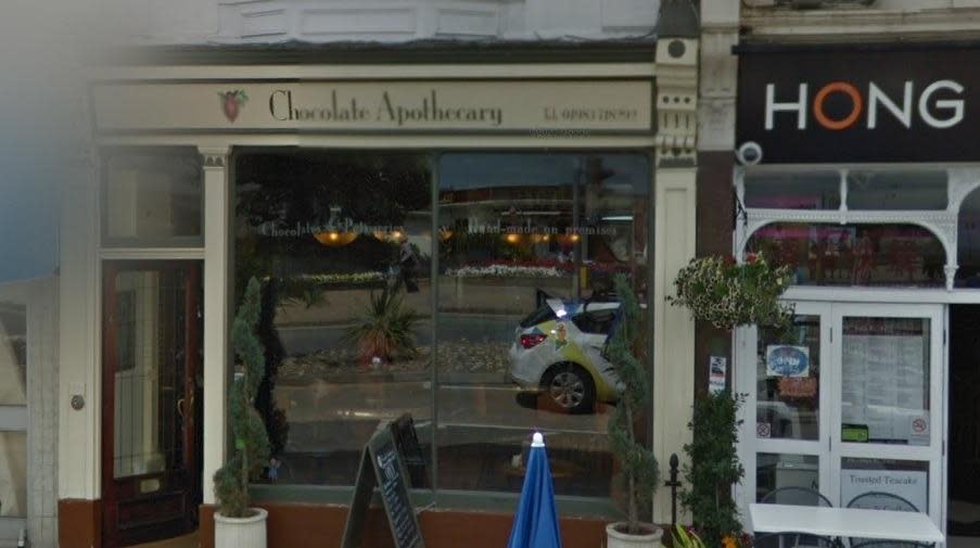 Chocolate Apothecary, Ryde Esplanade, Isle of Wight, has been awarded the Blue Ribbon for Delicious Dishes. (Photo: Google Street View)