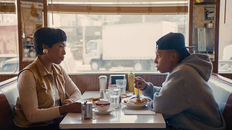 Angela Bassett as Catherine and Lena Waithe as Denise in Netflix's Master of None. (Photo: Netflix)