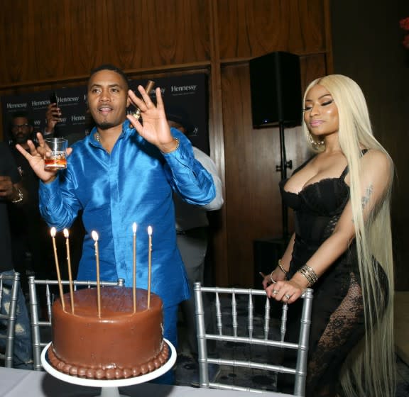 nicki minaj birthday party