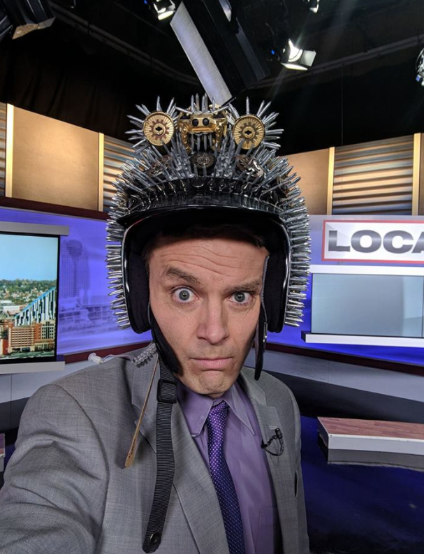 The kooky host is known for his sense of humour. Photo: Facebook/Bob-Herzog