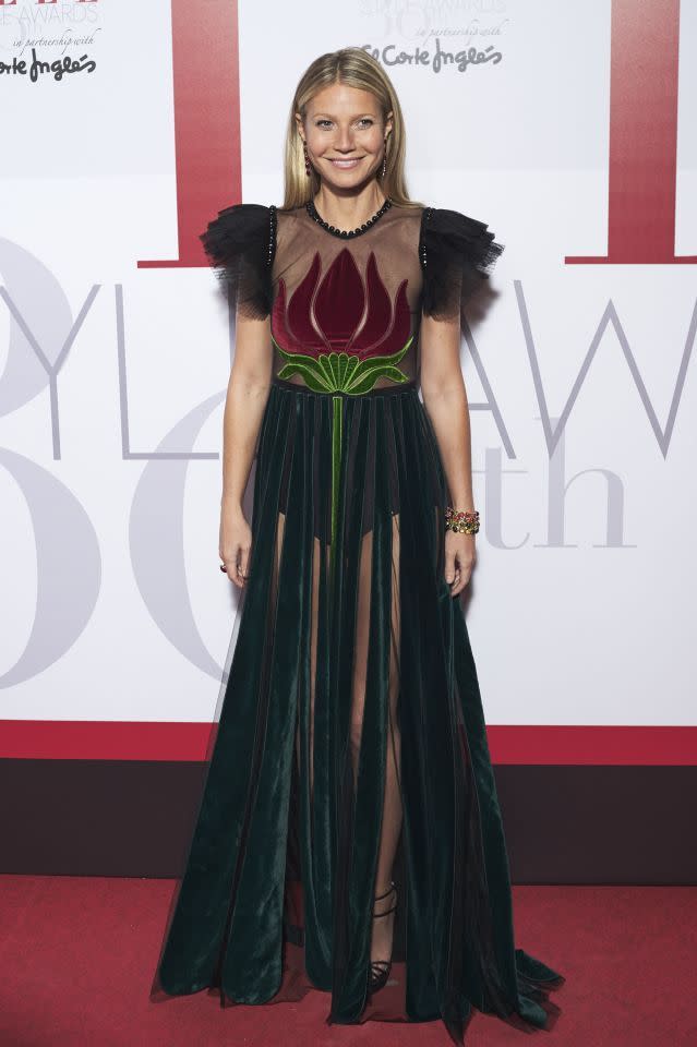 TOP : Gwyneth Paltrow aux ELLE Style Awards espagnols