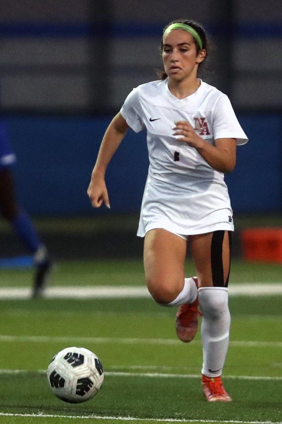 Allie Metcalf of New Albany is one of the top soccer players in the state of Ohio in 2022.